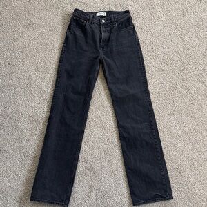 Abercrombie 90s relaxed jean high rise 26 XL